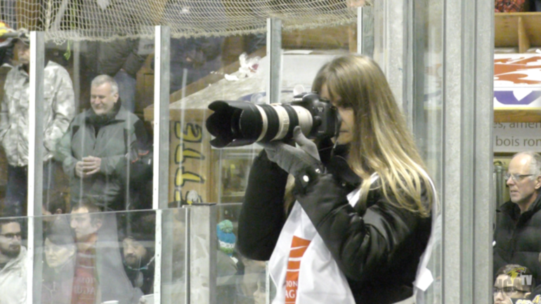 Mauricette Schnider, photographe officielle du HCA