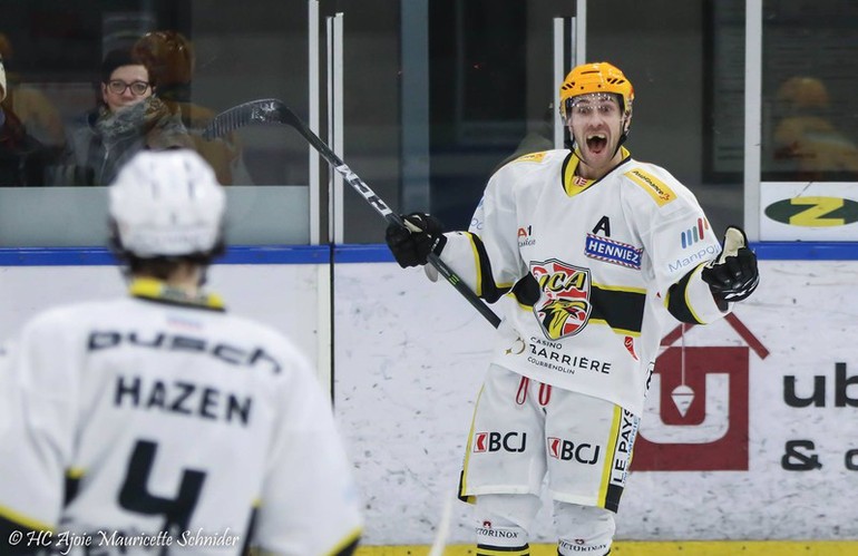 Ajoie n'est plus qu'à un point des demi-finales