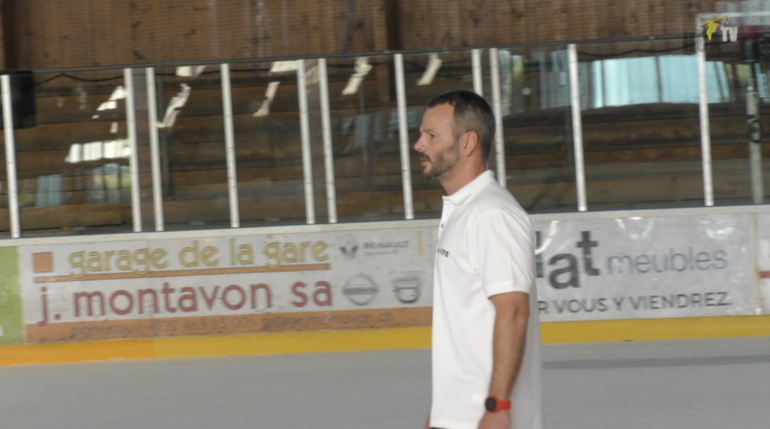 Yann Veuthey, préparateur physique du HCA