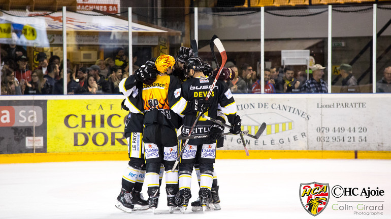 Les Ajoulots ont marqués 13 fois contre EVZ Academy