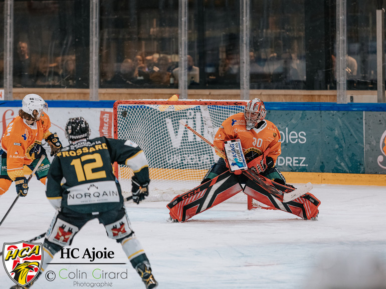 Frossard face au but adverse