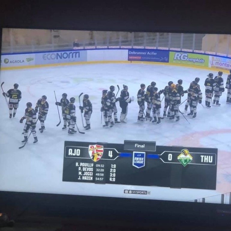 HC A joie - HC Thurgau 4-0 24.11.2020