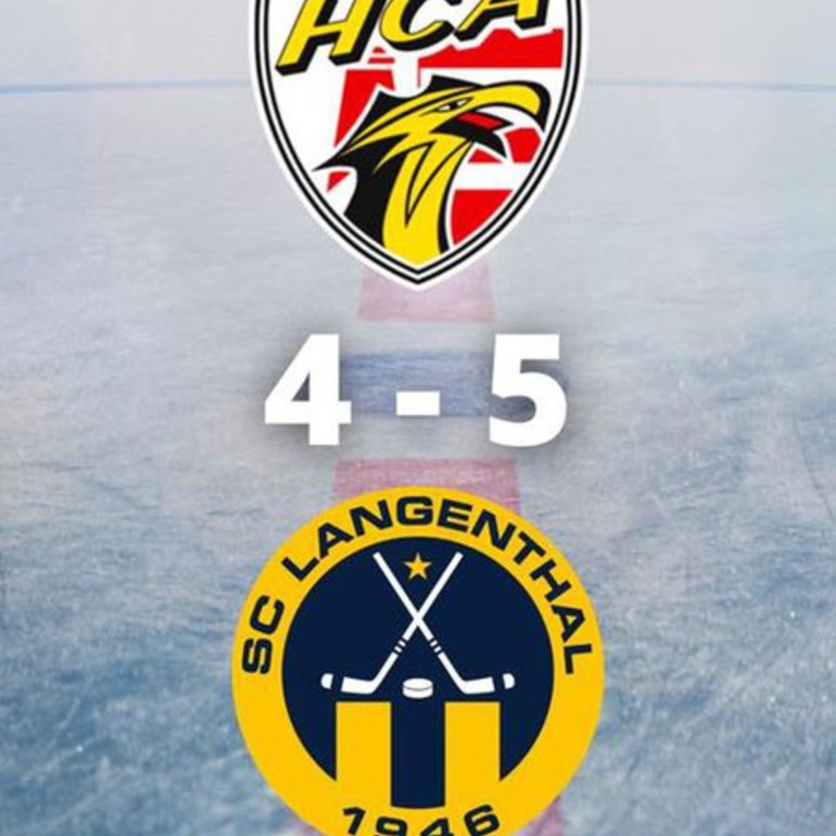 HC Ajoie - SC Langenthal 4-5 03.04.2021 Acte1 1/2 finale