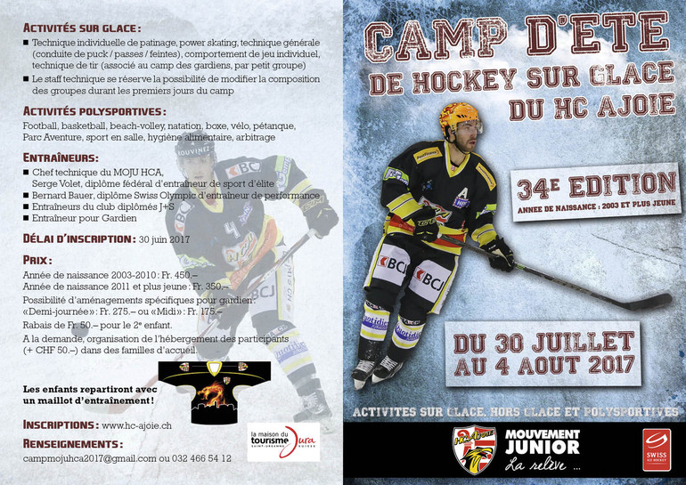 Camp d'été 2017