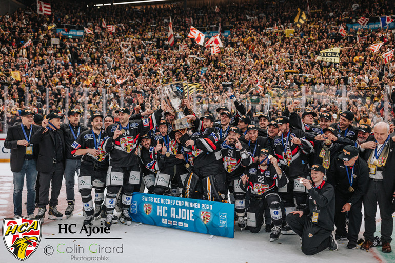 C.G Photographie, Colin Girard, Lausanne, coupe suisse, finale, hc ajoie, hc davos, titre de coupe suisse
