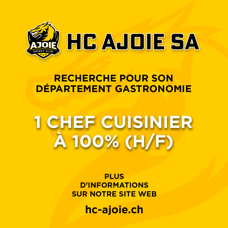 on recherche un cuisinier