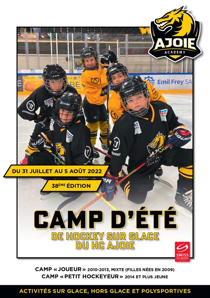 flyer camp d'été 2022