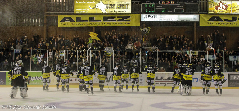 Un retour à domicile réussi pour le HC Ajoie