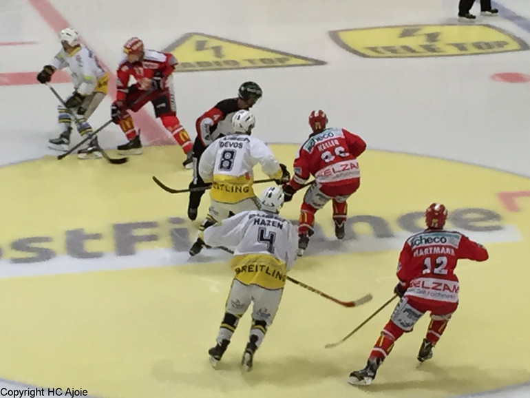 Soirée à oublier pour les joueurs du HCA.