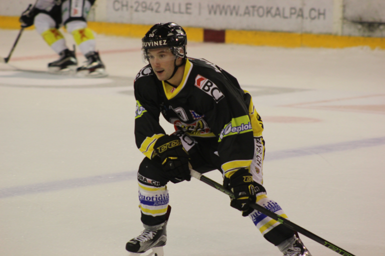 Steven Barras - meilleur buteur du HCA