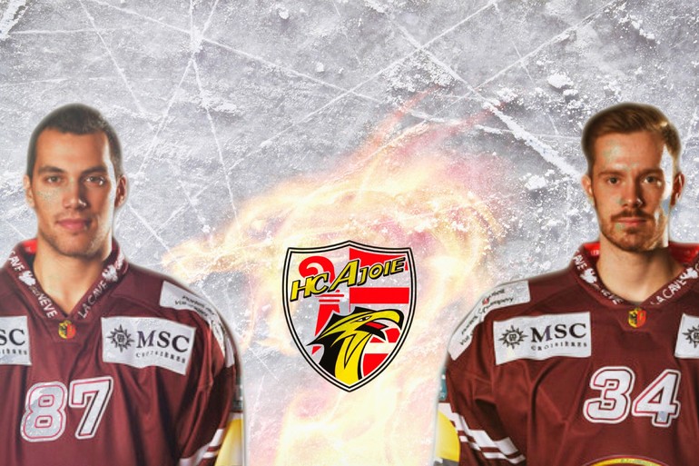 Pedretti et Descloux en licence B au HCA