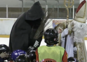 La visite de St-Nicolas au MOJU