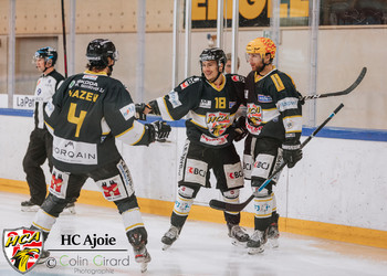 HCA, SCLangenthal, défaite, hc ajoie, playoff