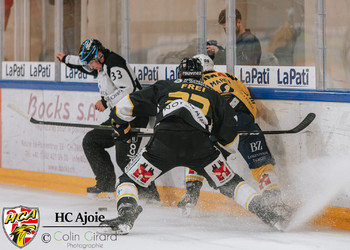 HCA, SCLangenthal, défaite, hc ajoie, playoff