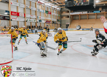 HCA, SCLangenthal, défaite, hc ajoie, playoff