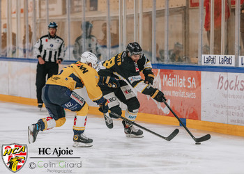 Ajoie galvaude son 1er puck de finale