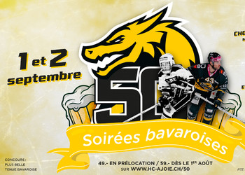 Soirées bavaroises pour les 50 ans du HCA