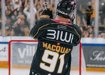 91 Macquat Steven, C.G Photographie, Club National League, Colin Girard, Fin de match, HC Ajoie, HC Davos, HCA, HCAjoie, Hockey Club Ajoie, Joueurs NL, NL, National League, Porrentruy, RAIFFEISEN ARENA, Saison 2023-24, hockey, patinoire