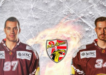 Marco Pedretti et Gauthier Descloux en licence B avec le HCA