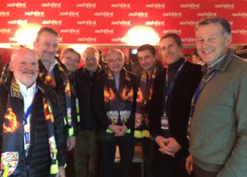 La délégation officielle du Canton du Jura, du HCA et de la Confédération