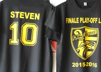T-shirt play-off 