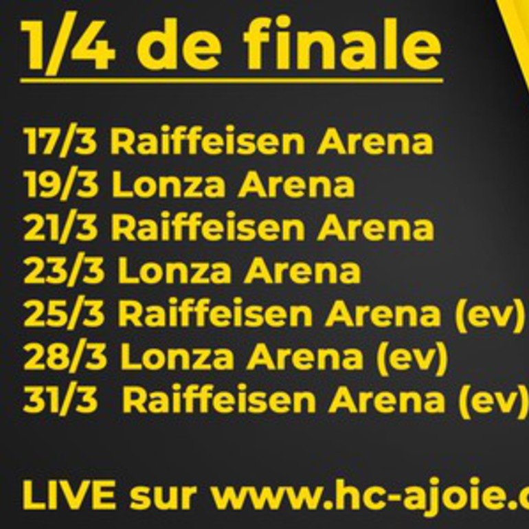 HC Ajoie - EHC Visp 7-0 21.03.2021 Acte III  